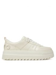 HUGO Sneakersy Lyssa 50548151 Biały. Białe obuwie sportowe damskie Hugo, ze skóry, bez zapięcia. Za 499.99 zł.