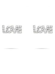 Tamaris Kolczyki-wkrętki z cyrkoniami rozmiar: onesize. Szare kolczyki damskie Tamaris, z cyrkonią, ze stali. Za 86.99 zł.