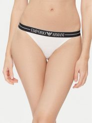 Emporio Armani Underwear Komplet 2 par stringów EW000405 AF10881 M0069 Biały. Białe komplety bielizny Emporio Armani Underwear, bez wzorów, z bawełny. Za 139.99 zł.