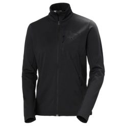 Bluza damska z kapturem Helly Hansen Versalite. Czarne bluzy damskie Helly Hansen, m, bez wzorów, z materiału, z kapturem. Za 439.00 zł.