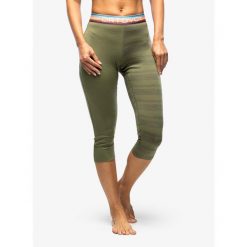 Legginsy termiczne damskie Ortovox 185 Rock N Wool Short Pants. Zielone legginsy damskie ORTOVOX, l, bez wzorów. Za 387.99 zł.