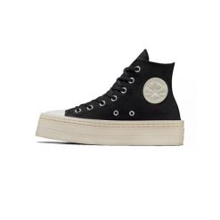 Buty sportowe Converse Chuck Taylor Modern. Czarne obuwie sportowe damskie Converse, bez zapięcia. Za 400.50 zł.