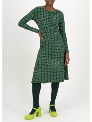 Blutsgeschwister Sukienka "Draperie Absoluetiny" w kolorze zielonym rozmiar: XL. Białe sukienki damskie Blutsgeschwister, bez wzorów, bez ramiączek. Za 220.12 zł.