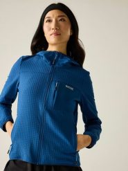 Regatta Kurtka polarowa "Kemilia" w kolorze granatowym rozmiar: 46. Niebieskie kurtki damskie Regatta, bez wzorów, z materiału, bez kaptura. Za 124.11 zł.