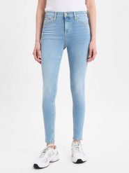 Tommy Jeans Dżinsy skinny - Nora Kobiety Bawełna niebieski, 28-30. Niebieskie jeansy damskie Tommy Jeans. Za 449.95 zł.
