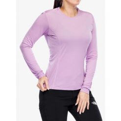 Bluza termoaktywna damska Montane Dart Lite LS T-Shirt. Fioletowe bluzy damskie Montane, bez wzorów, bez kaptura. Za 188.99 zł.