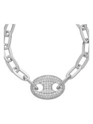 U.S. Polo Assn. Bransoletka z elementem ozdobnym rozmiar: onesize. Szare bransoletki damskie U.S. Polo Assn., metalowe. Za 82.99 zł.