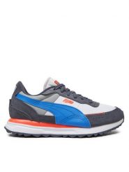 Puma Sneakersy Road Rider BTS Jr 398712 02 Niebieski. Niebieskie buty sportowe chłopięce Puma, ze skóry, bez zapięcia. Za 229.99 zł.