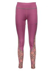 KARI TRAA Legginsy sportowe w kolorze granatowo-jasnoróżowym rozmiar: M. Niebieskie legginsy damskie Kari Traa, m, bez wzorów, z wełny, z podwyższonym stanem, outdoorowe. Za 135.81 zł.