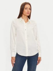 Marciano Guess Koszula Melissa 4BGH32 9444Z Biały Regular Fit. Białe koszule damskie Marciano Guess, z aplikacjami, z syntetyku, bez kołnierzyka, bez ramiączek. Za 359.99 zł.