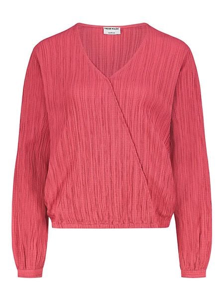 Sublevel Bluzka w kolorze koralowym rozmiar: XXL. Czerwone bluzki damskie Sublevel, xxl, bez wzorów, bez kołnierzyka, bez ramiączek. Za 68.95 zł.