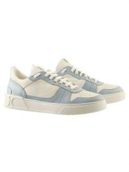 Högl Skórzane sneakersy w kolorze biało-błękitnym rozmiar: 41. Białe obuwie sportowe damskie Högl, bez zapięcia. Za 369.82 zł.