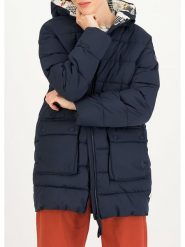 Blutsgeschwister Kurtka pikowana "Cloud Stepper" w kolorze granatowym rozmiar: L. Niebieskie kurtki damskie Blutsgeschwister, l, bez wzorów, z puchu, bez kaptura. Za 344.54 zł.