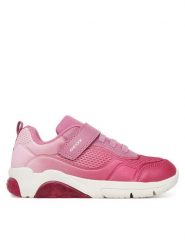 Geox Sneakersy J Fadinlight J46M4C 0EE54 C0799 DD Różowy. Czerwone trampki dziewczęce Geox, bez wzorów, z materiału, bez zapięcia. Za 199.99 zł.