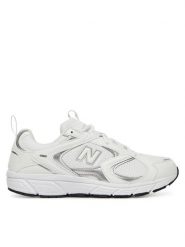 New Balance Sneakersy ML408M Biały. Białe obuwie sportowe damskie New Balance, ze skóry, bez zapięcia. Za 299.99 zł.