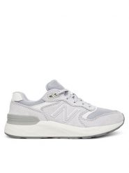 New Balance Sneakersy WW880BA7 Szary. Szare obuwie sportowe damskie New Balance, ze skóry, bez zapięcia. Za 379.99 zł.