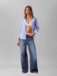 Calvin Klein Jeans Dżinsy typu boyfriend Kobiety Bawełna niebieski, 28-30. Niebieskie jeansy damskie Calvin Klein Jeans. Za 329.95 zł.
