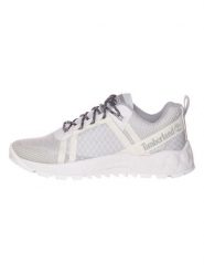 Timberland Sneakersy "Solar Wave LT Low" w kolorze biało-szarym rozmiar: 38. Białe obuwie sportowe damskie Timberland, z materiału, bez zapięcia. Za 170.70 zł.