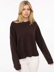 Zwillingsherz Sweter "Kastiger" w kolorze brązowym rozmiar: M. Brązowe swetry klasyczne damskie Zwillingsherz, m, z kaszmiru, bez kołnierzyka. Za 519.95 zł.