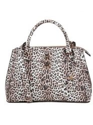 Guess Torebka w kolorze brązowo-kremowym - 30 x 40 x 14 cm rozmiar: onesize. Brązowe torebki klasyczne damskie Guess, z materiału, przez ramię, bez dodatków. Za 505.13 zł.