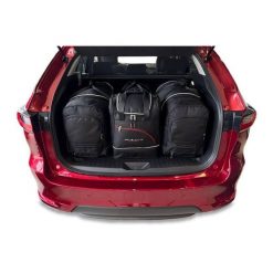 Torby Do Bagażnika Mazda Cx-60 Phev 2022+ 4Szt Kjust. Czarne torby podróżne KJUST, bez wzorów. Za 1,233.00 zł.