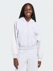 Adidas Bluza 164809 Szary Loose Fit. Szare bluzy damskie Adidas, l, bez wzorów, bez kaptura. Za 328.99 zł.