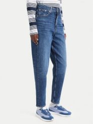 Tommy Jeans Jeansy 90'S Mom High DW0DW23513 Niebieski Boyfriend Fit. Niebieskie jeansy damskie Tommy Jeans. Za 409.99 zł.