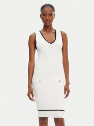 Marciano Guess Sukienka codzienna 5RGK99 5640Z Écru Regular Fit. Sukienki damskie Marciano Guess, z aplikacjami, z wiskozy, bez ramiączek. Za 369.99 zł.