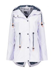 Geographical Norway Parka "Briato" w kolorze białym rozmiar: S. Białe parki damskie Geographical Norway, s, bez kaptura. Za 158.10 zł.