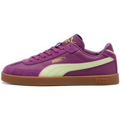 Sneakers Puma Club Ii Era. Fioletowe obuwie sportowe damskie Puma, z zamszu, bez zapięcia, na fitness i siłownię. Za 390.00 zł.