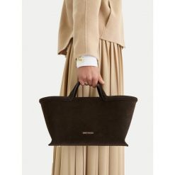 Torebka GINO ROSSI. Brązowe torebki klasyczne damskie Gino Rossi, bez dodatków. Za 399.99 zł.