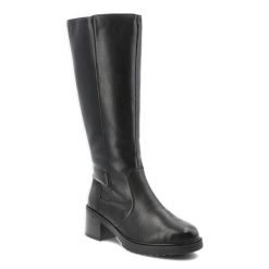 Czarne Kozaki Rieker Damskie Buty Na Obcasie. Czarne kozaki damskie Rieker, bez obcasa, na obcasie, bez zapięcia. Za 459.00 zł.
