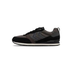 Sneakersy Hummel Monaco 86 WT. Brązowe obuwie sportowe damskie Hummel, z materiału, bez zapięcia, na fitness i siłownię. Za 257.00 zł.