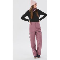 Spodnie narciarskie damskie Wedze FR500. Niebieskie spodnie sportowe damskie WED'ZE, na zimę, l, bez wzorów, z materiału, narciarskie. Za 449.99 zł.