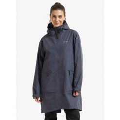 Parka przeciwdeszczowa damska Didriksons Eliana Parka. Niebieskie parki damskie Didriksons, bez kaptura. Za 923.99 zł.
