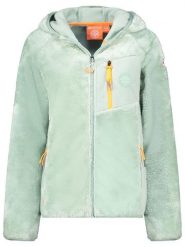 Geographical Norway Kurtka polarowa "Toscana" w kolorze miętowym rozmiar: M. Zielone kurtki damskie Geographical Norway, m, bez wzorów, z polaru, bez kaptura. Za 222.94 zł.