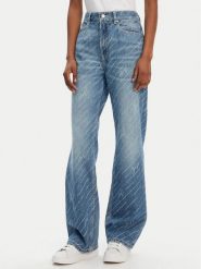 BOSS Jeansy C_Ada 50545081 Niebieski Straight Fit. Niebieskie jeansy damskie Boss. Za 479.99 zł.