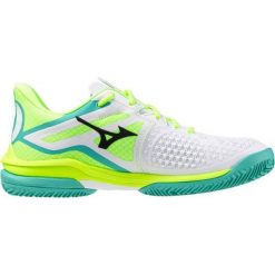 Damskie buty do tenisa Mizuno Wave Exceed Tour CC Wos. Czarne obuwie sportowe damskie Mizuno, bez zapięcia, tenisowe, mizuno wave. W wyprzedaży za 462.50 zł.