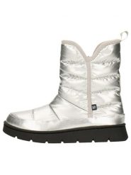 GAP Botki zimowe "Richmond" w kolorze srebrnym rozmiar: 37. Szare botki damskie GAP, na zimę, z materiału, z okrągłym noskiem, bez obcasa, bez zapięcia. Za 174.02 zł.