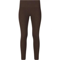 Damskie legginsy Athlecia Cozi. Brązowe legginsy damskie Athlecia, l, bez wzorów, z materiału, na fitness i siłownię. Za 136.00 zł.