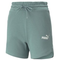Krótki Kobieta Puma Essentials zielony. Zielone obuwie sportowe damskie Puma, na fitness i siłownię. Za 110.99 zł.