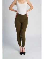 Marks & Spencer Legginsy w kolorze khaki rozmiar: 40. Brązowe legginsy damskie Marks & Spencer, bez wzorów. Za 87.81 zł.