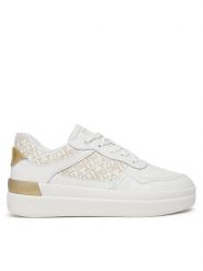 Tommy Hilfiger Sneakersy FW0FW08381 Biały. Białe obuwie sportowe damskie Tommy Hilfiger, ze skóry, bez zapięcia. Za 279.99 zł.
