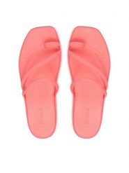 Crocs Japonki Miami Toe Loop Sandal 209862 Różowy. Czerwone klapki damskie Crocs, bez wzorów, z tworzywa sztucznego, bez obcasa, bez zapięcia. Za 179.99 zł.