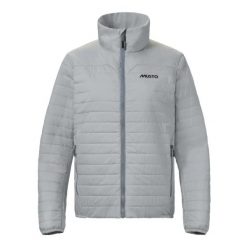 Kurtka izolacyjna dla kobiet Musto Solent Pl. Szare kurtki damskie Musto, bez wzorów, bez kaptura. Za 821.00 zł.