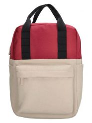 Beagles Plecak w kolorze beżowo-czerwonym - 23 x 33 x 9 cm rozmiar: onesize. Brązowe plecaki Beagles, bez wzorów, z materiału. Za 148.96 zł.