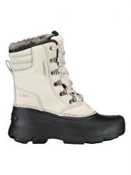 CMP Kozaki zimowe "Kinos" w kolorze kremowym rozmiar: 38. Brązowe kozaki damskie CMP, na zimę, z materiału, bez obcasa, bez zapięcia. Za 223.46 zł.