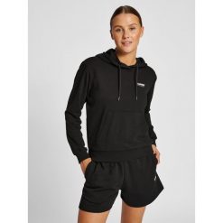Damska bluza z kapturem Hummel lgc Shai. Czarne bluzy damskie Hummel, na wiosnę, xs, bez wzorów, z bawełny, z kapturem. Za 225.20 zł.