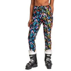 Spodnie narciarskie damskie Roxy Rowley 15K. Czarne spodnie sportowe damskie Roxy, na zimę, bez wzorów, z elastanu, narciarskie. Za 675.05 zł.