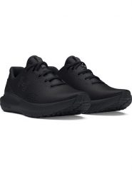 Under Armour Buty "Charged Surge 4" w kolorze czarnym do biegania rozmiar: 38,5. Czarne obuwie sportowe damskie Under Armour, z gumy, bez zapięcia, do biegania. Za 162.87 zł.